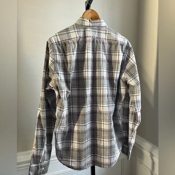 J. Crew men’s plaid button down - Picture 2 of 4